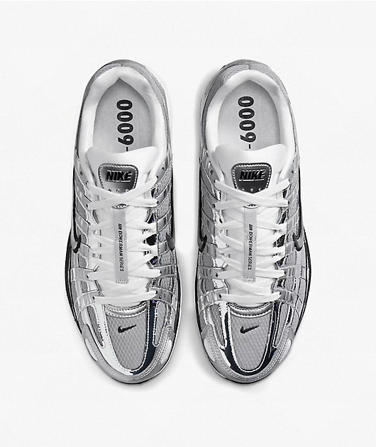 Nike P-6000 Metallic Silver Shoes