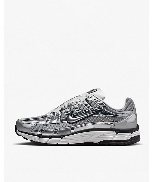 Nike P-6000 Metallic Silver Shoes
