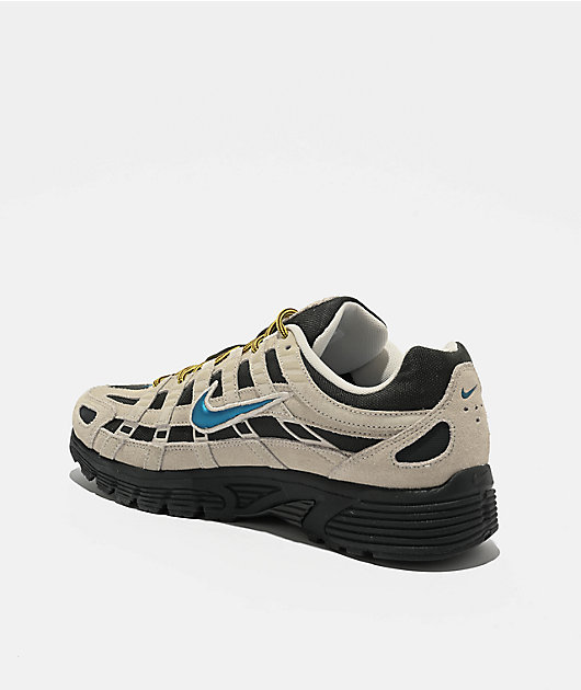 Nike P-6000 PRM CORDURA Light Orewood Brown & Green Abyss Lightning Shoes