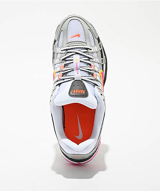 Nike P-6000 White, Fuschia & Platinum Shoes | Zumiez