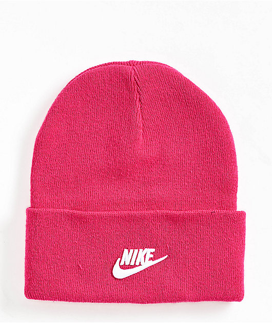 Nike Peak Fireberry Tall Beanie