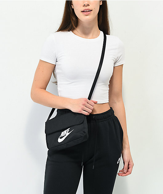 Es barato Ligero presentación Nike Revel bolso de hombro negro