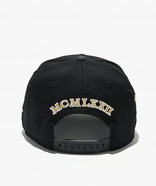 Nike Rise Structured A-Frame Black Snapback Hat