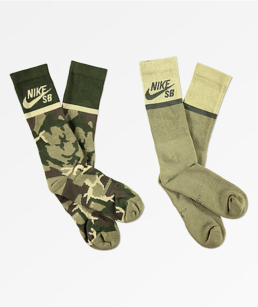 camouflage nike socks