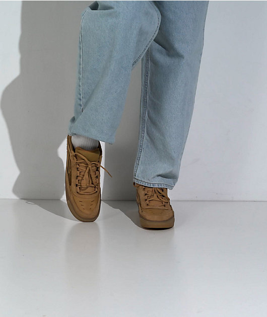 Nike SB Air Max Ishod Flax, Safety Orange, & Wheat Skate