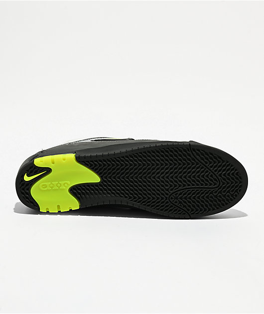 Nike SB Air Max Ishod OG Neon Yellow, Anthracite & Charcoal Skate Shoes