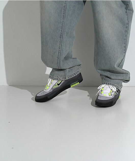 Nike SB Air Max Ishod OG Neon Yellow, Anthracite & Charcoal Skate Shoes video