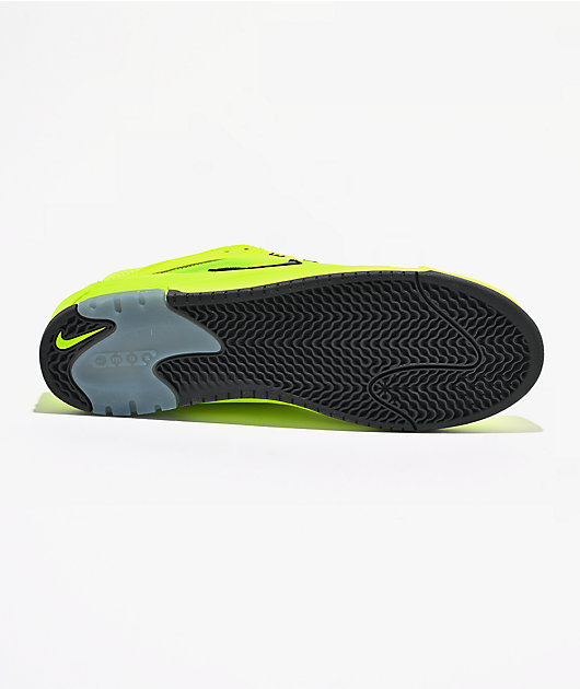 Nike SB Air Max Ishod PRM Volt & Black Skate Shoes