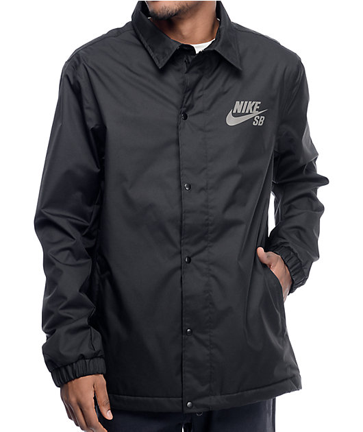 Nike SB Assistant chaqueta entrenador en negro | Zumiez
