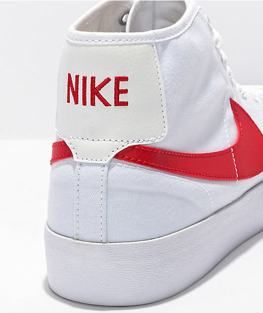 red & white nikes