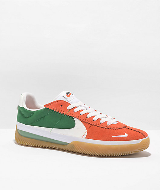 nike orange green