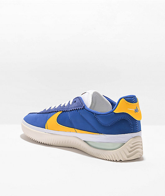 royal blue and yellow nikes