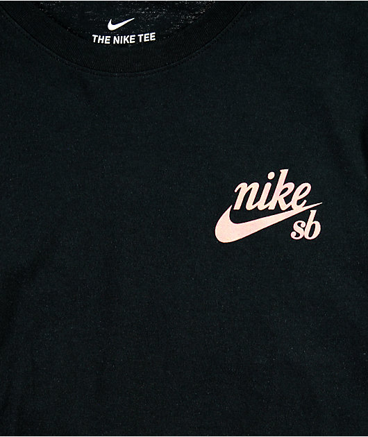 regel voor de helft Ale Nike SB Big Dog Black & Pink T-Shirt