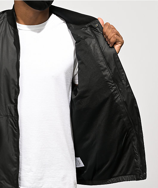 Nike SB Black Bomber Jacket | Zumiez
