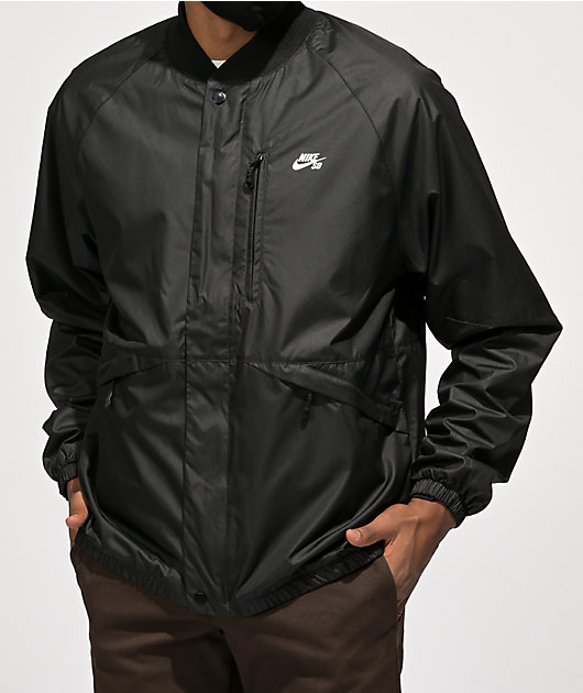 Nike SB Black Bomber Jacket | Zumiez
