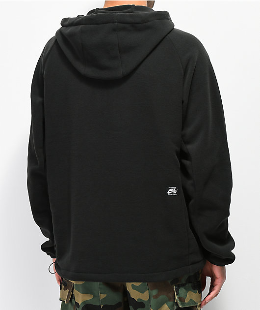 Nike SB Black Polartech Hoodie