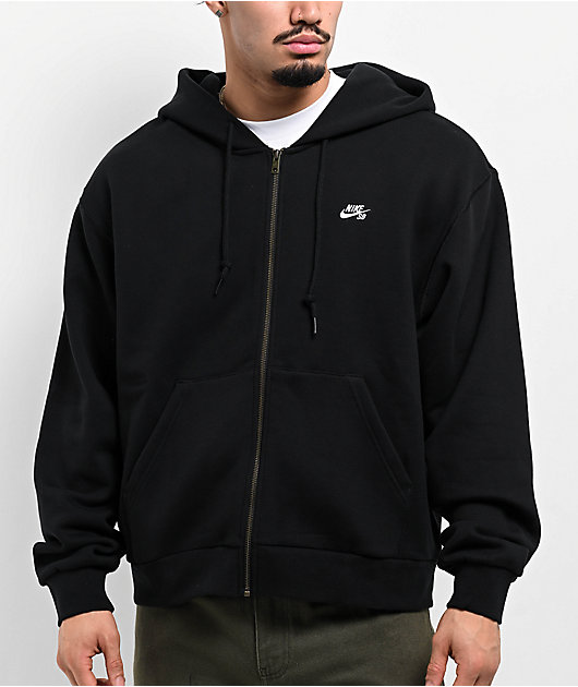 Nike SB Polartech Zip Hoodie Black on Black Large popular