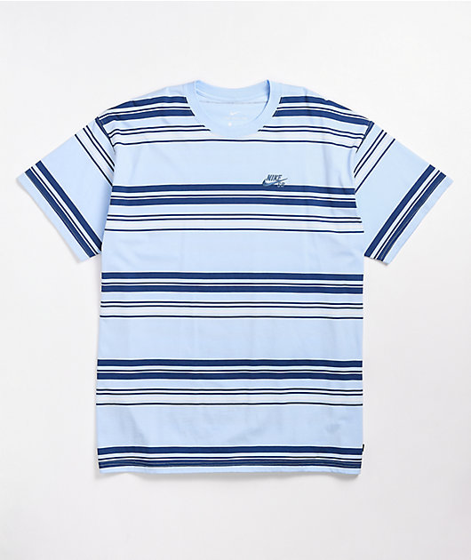 navy blue striped t shirt