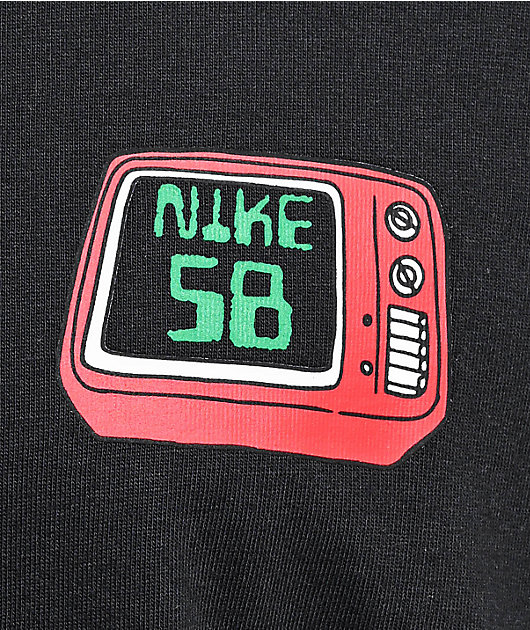 Nike SB Brainwash Tシャツ 長袖 Black 送料込み Nike SB Brainwash Black Long Sleeve T-Shirt | Zumiez