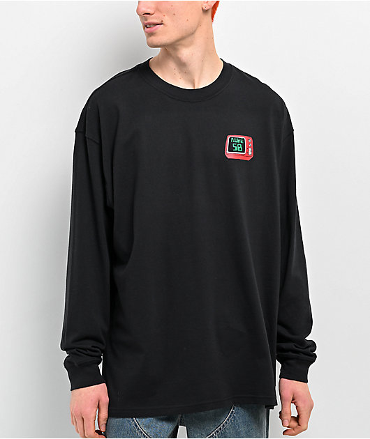 Nike SB Brainwash Black Long Sleeve T Shirt Zumiez