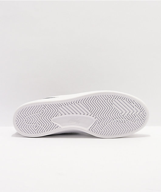 Nike SB Bruin React Black & White Skate Shoe