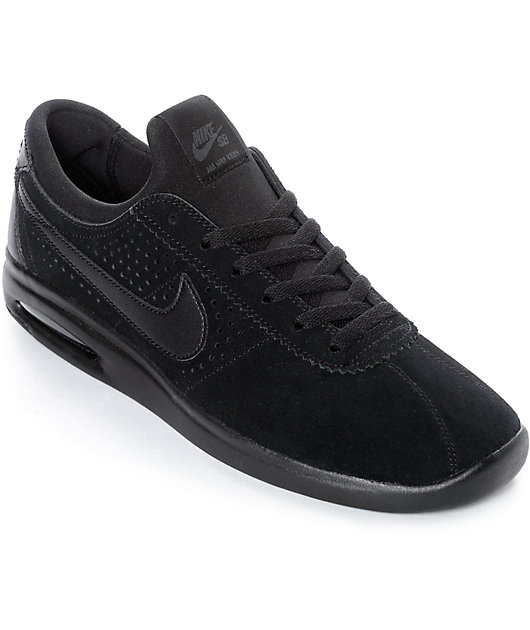 Nike SB Bruin Vapor Air Max All Black Skate Shoes