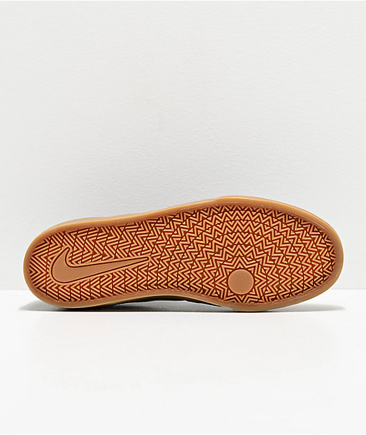 Sb chron black  and  gum skate shoes sale