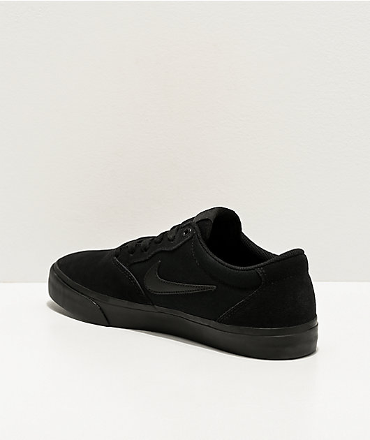 Nike SB Chron SLR Black Skate Shoes 