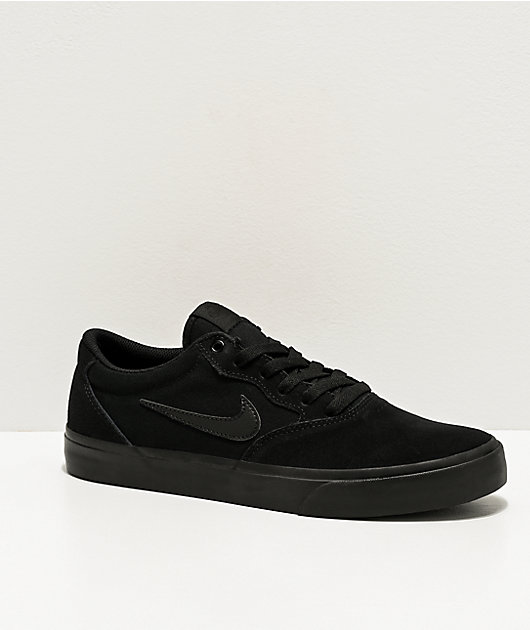 Nike SB Chron SLR Black Skate Shoes