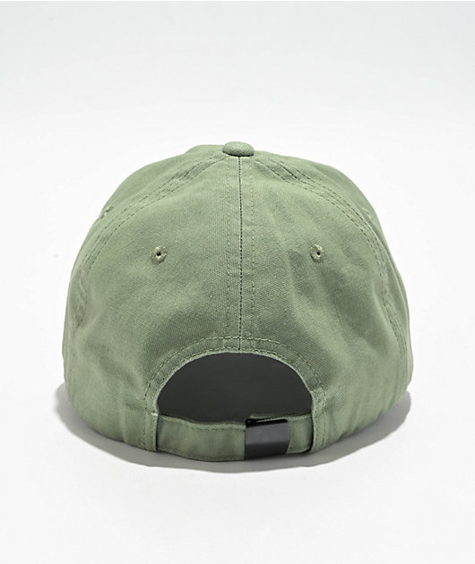 Nike SB Club Oil Green Strapback Hat Zumiez