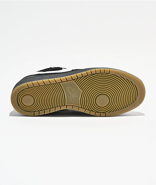 Nike SB Code 58 Black & White Skate Shoes