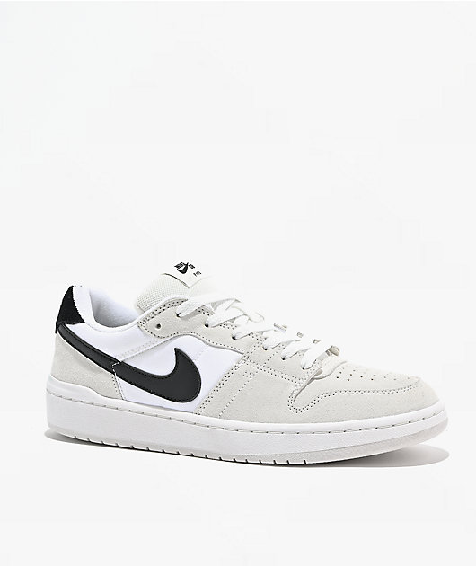 Nike SB Code 58 White & Black Skate Shoes