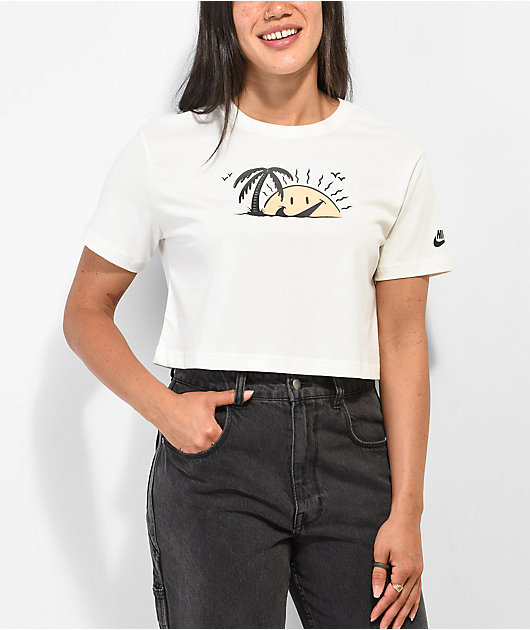 nike sb crop top