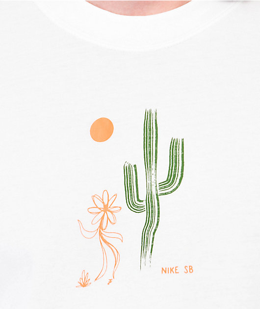 Nike SB Dancing Cactus White T-Shirt