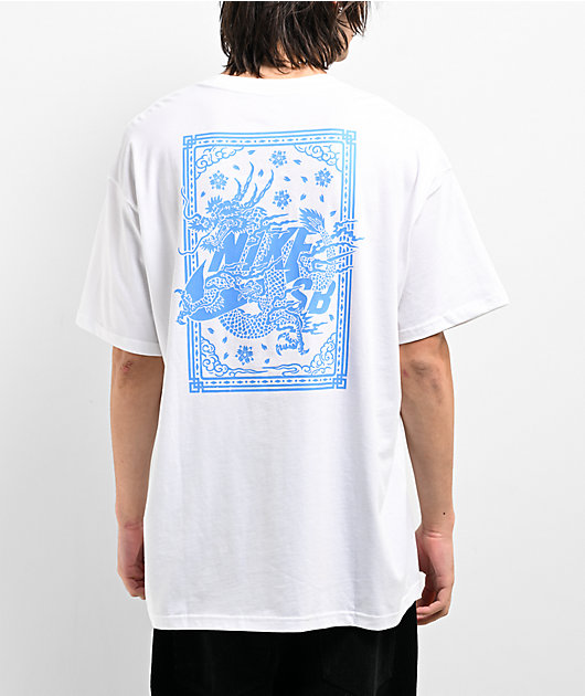 Nike SB Dragon White T Shirt Zumiez