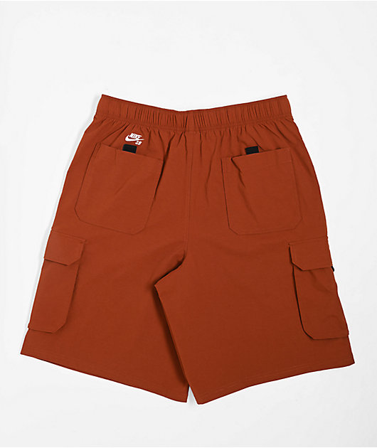 Nike SB Dri-FIT Kearny Cinnamon & White Cargo Skate Shorts
