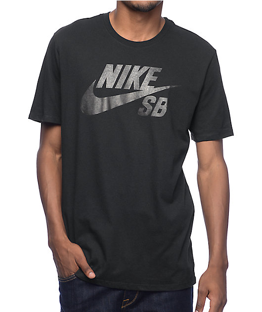 Nike SB Dri-Fit SB Logo Black T-Shirt 