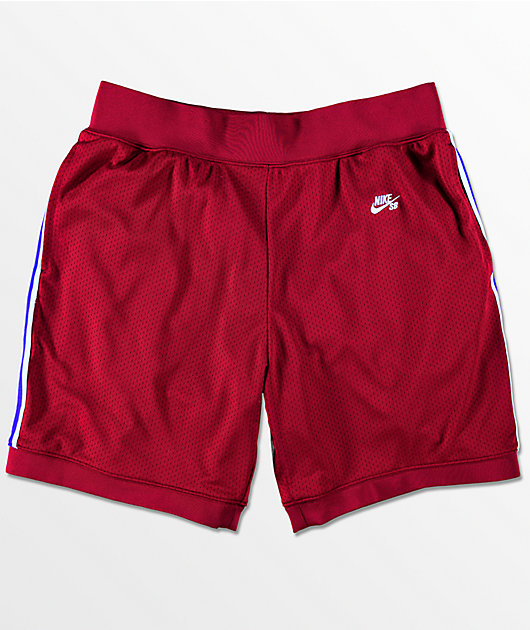 Nike SB Dry Court Red Shorts | Zumiez