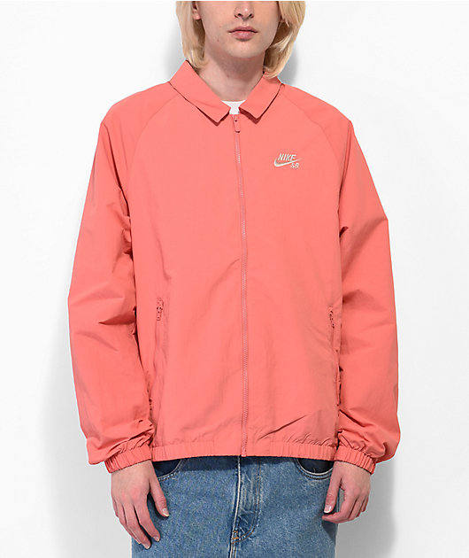 Nike SB Essential Pink Jacket Zumiez