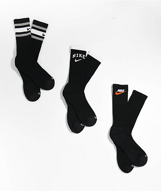 nike sb socks black