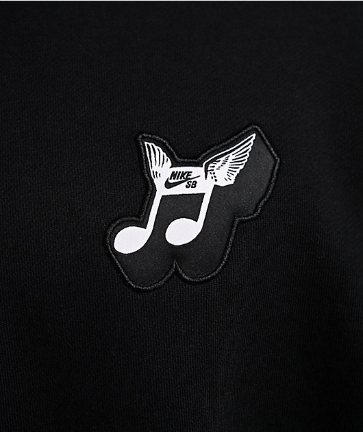 Nike SB FC Black Oversized Quarter Zip Sweatshirt