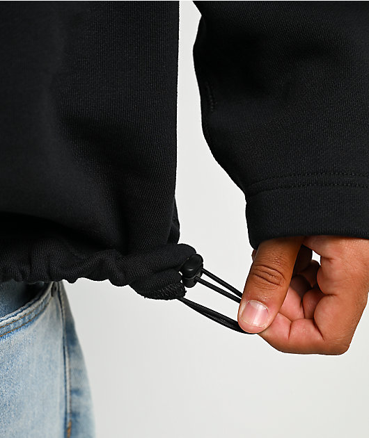 Nike SB FC Black Oversized Quarter Zip Sweatshirt