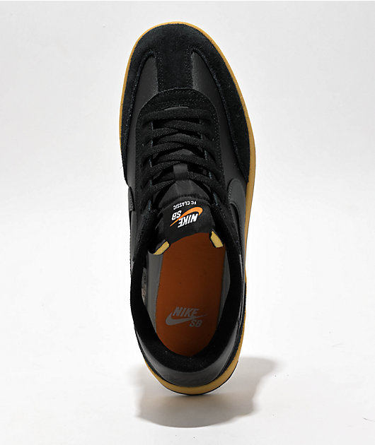 Nike SB FC Classic Black & Gum Skate Shoes