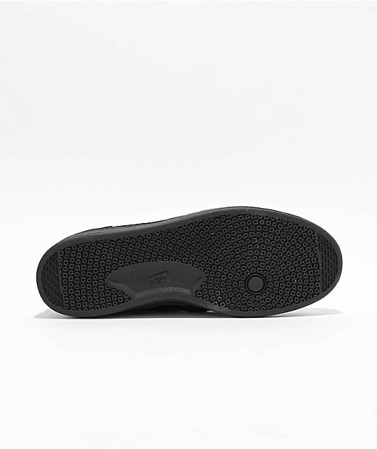 Nike SB FC Classic Black Skate Shoes