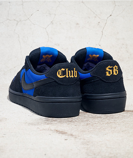 Nike SB FC Code 58 La Más Fina Racer Blue & Black Skate Shoes