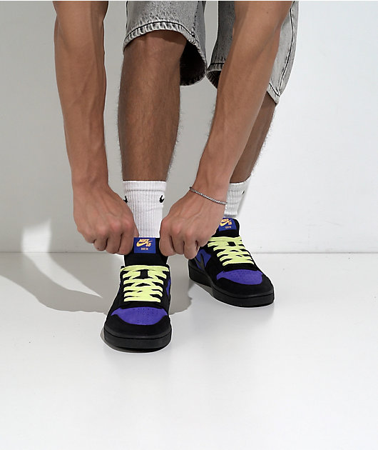 Nike SB FC Code 58 La Más Fina Racer Blue & Black Skate Shoes video
