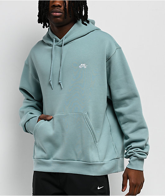 Nike SB Fleece Canon Teal Hoodie | Zumiez