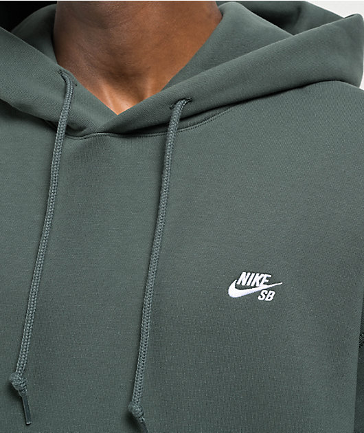 Nike SB Fleece Green Hoodie