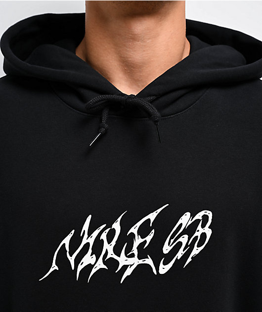 Nike SB Fleece Stallion Black Hoodie | Zumiez