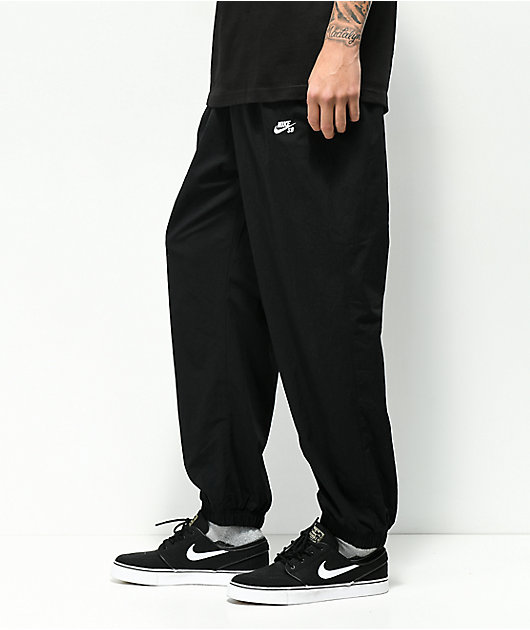 Nike SB Flex Black Track Pants | Zumiez